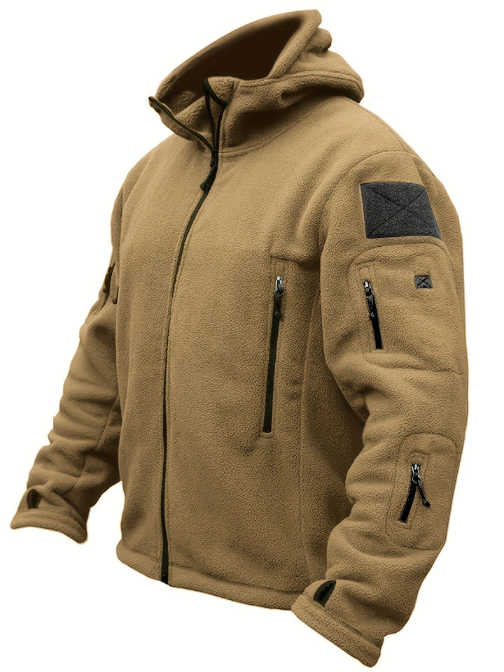 Rosendo – Langärmeliger Kapuzenpullover mit Taschen