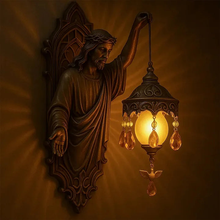 EternaGlow – Mythische Wandlampe
