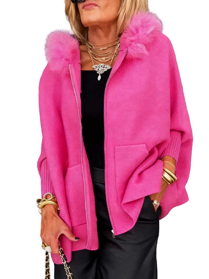 Anouka – Langarm Kapuzenpullover Mit Reißverschluss