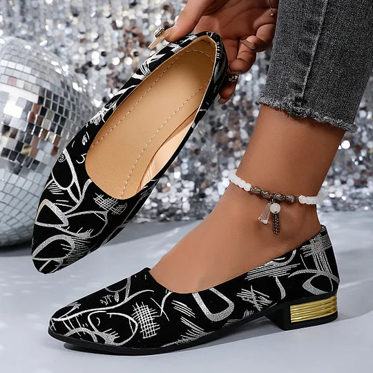 Fernandez – Atmungsaktive Schuhe Mit Niedrigem Absatz