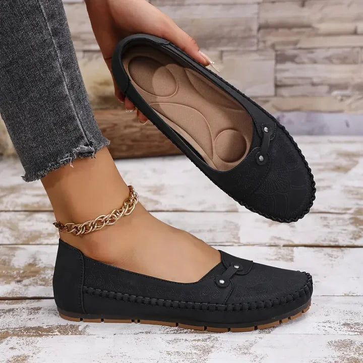 Rumina – Lässige Rutschfeste Lederschuhe