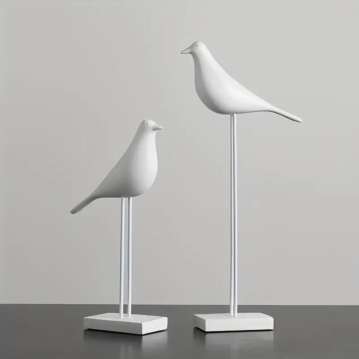 PerchForm – Minimalistische Dekorative Vogel Skulpturen Auf Ständer