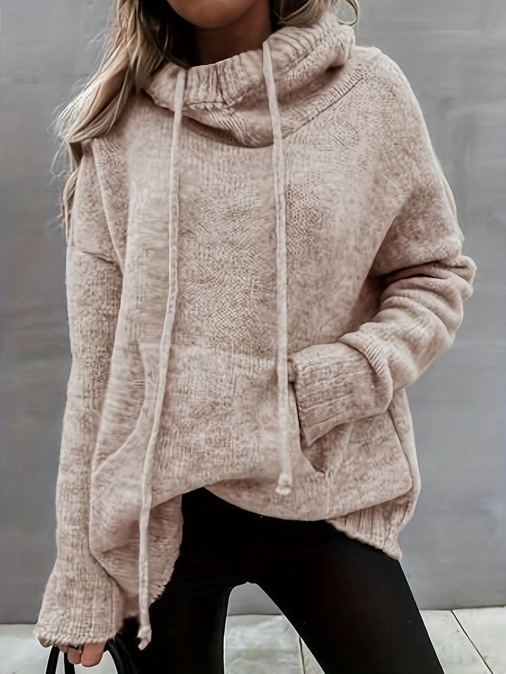Zelina – Langarmpullover Mit Tasche