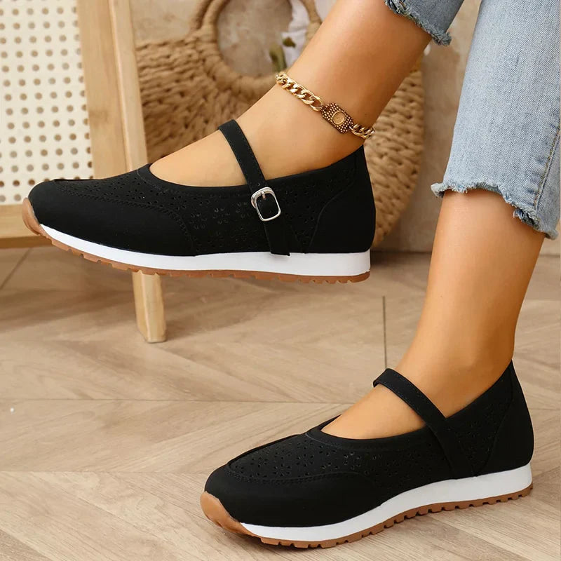 Jewell - Atmungsaktive Orthopädische Lederschuhe