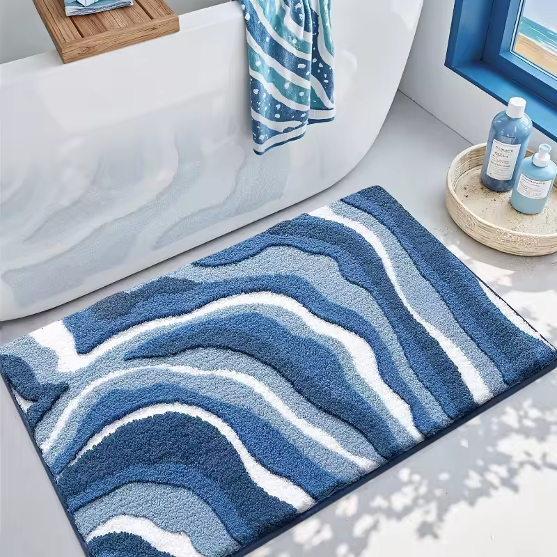 EarthLoom – Rutschfeste Badematte Aus Stoff
