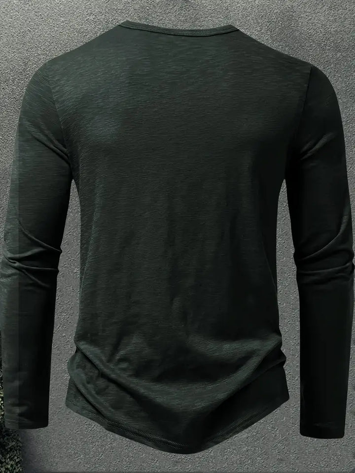 Zekeriya – Langarmhemd mit Knöpfen