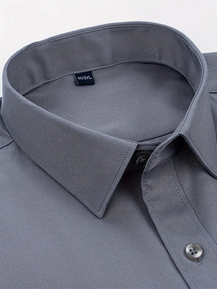 Byron – Elegantes Langarm Hemd Mit Knöpfen