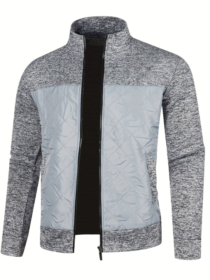 Grzegorz – Langärmelige Strickjacke Mit Reißverschluss
