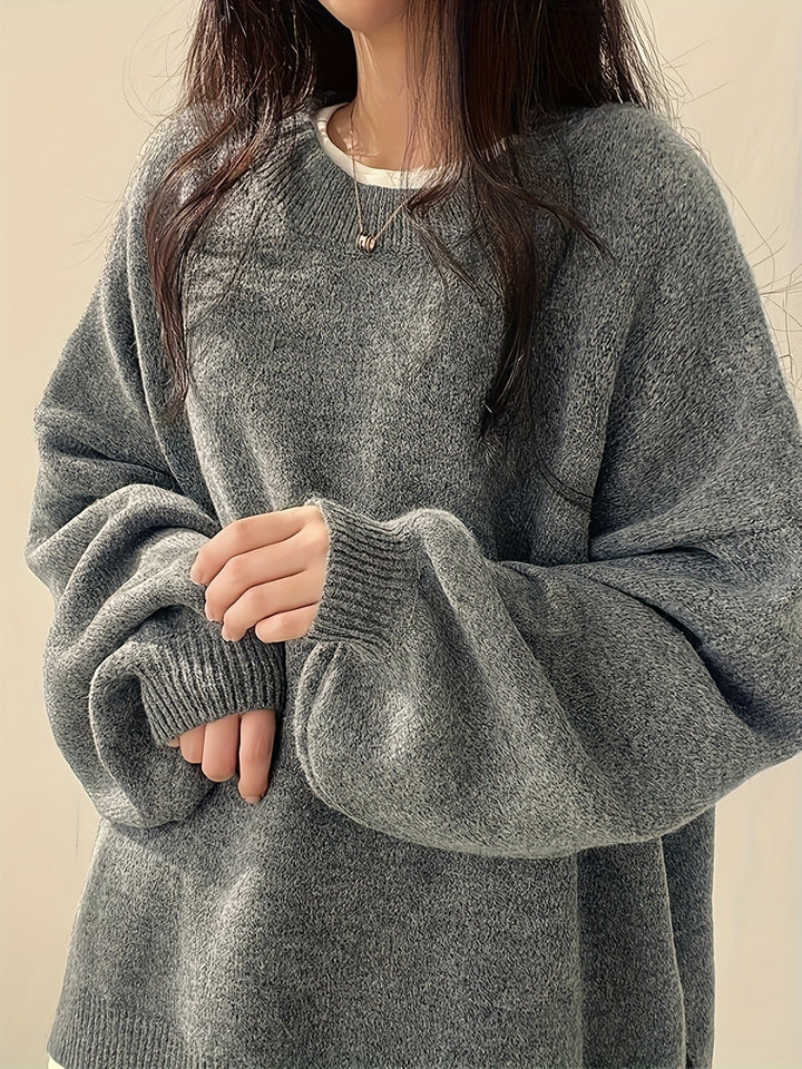 Pearline – Pullover Mit Rundhalsausschnitt Und Langen Ärmeln