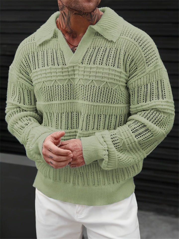 Wesley – Langarmpullover Mit Schneiden Raus Entwurf