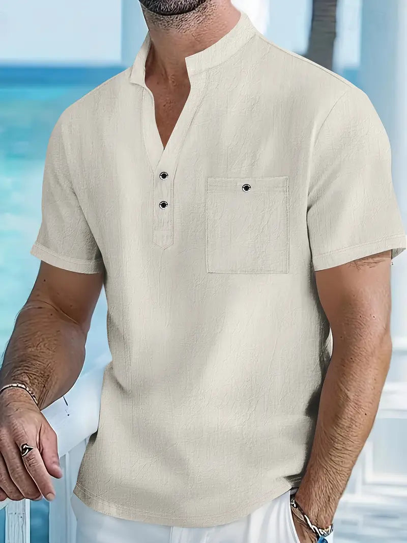 Vaughn - Elegantes Kurzarmhemd