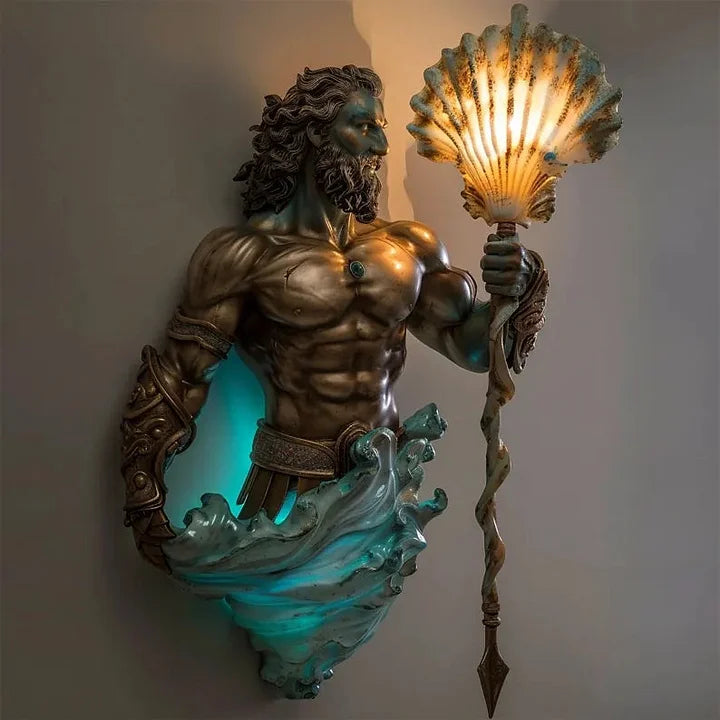 EternaGlow – Mythische Wandlampe