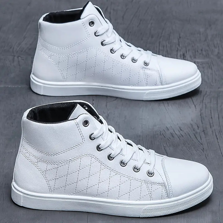Gayle – Lässig Plaid Mittellang Turnschuh