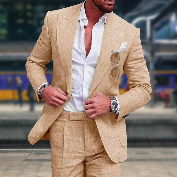 Hilmar - Eleganter Schmale Passform Anzug