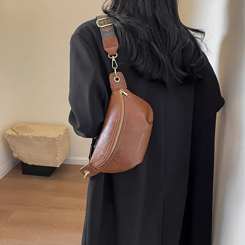 Jasleen – Schulter Tasche Mit Breitem Riemen