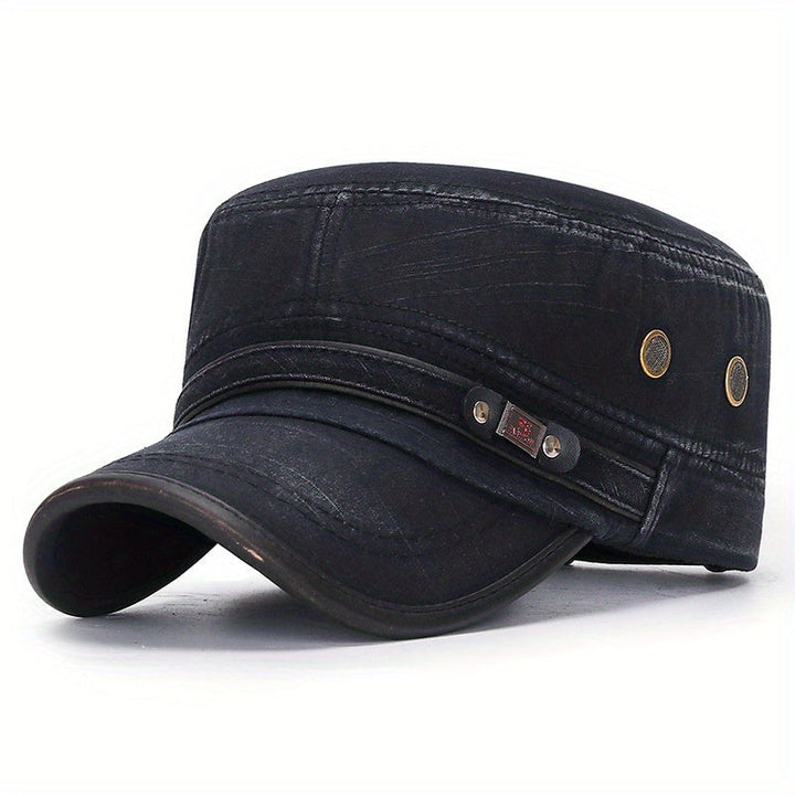 Goggins – Flache Baumwoll Kappe Im Vintage Stil