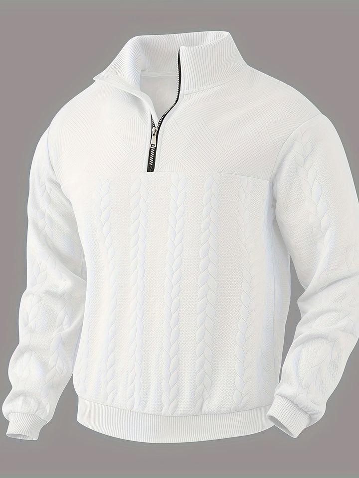Caleb – Vintage Reißverschluss Pullover