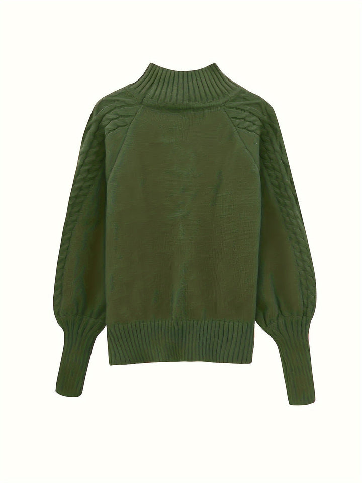 Tinsley – Lässiger Langarm Strickpullover