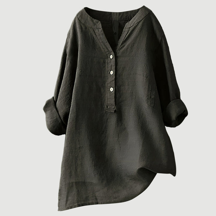 Zarina - Bequeme Leinenbluse
