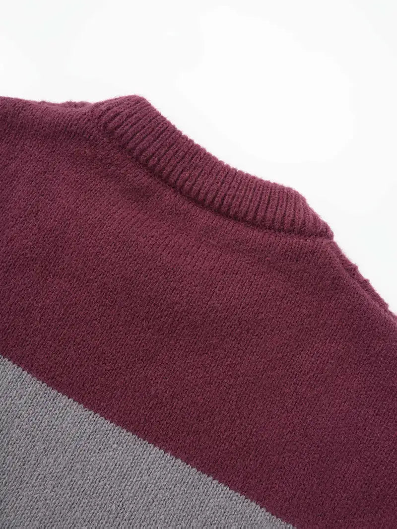 Watkins – Lässiger Langarm Strick Pullover