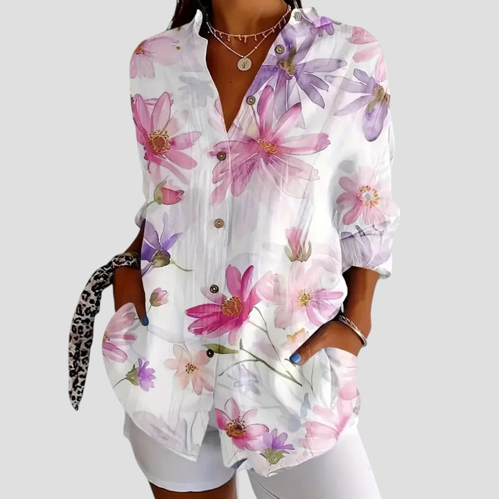 Mayla – Bluse mit Blumenmuster