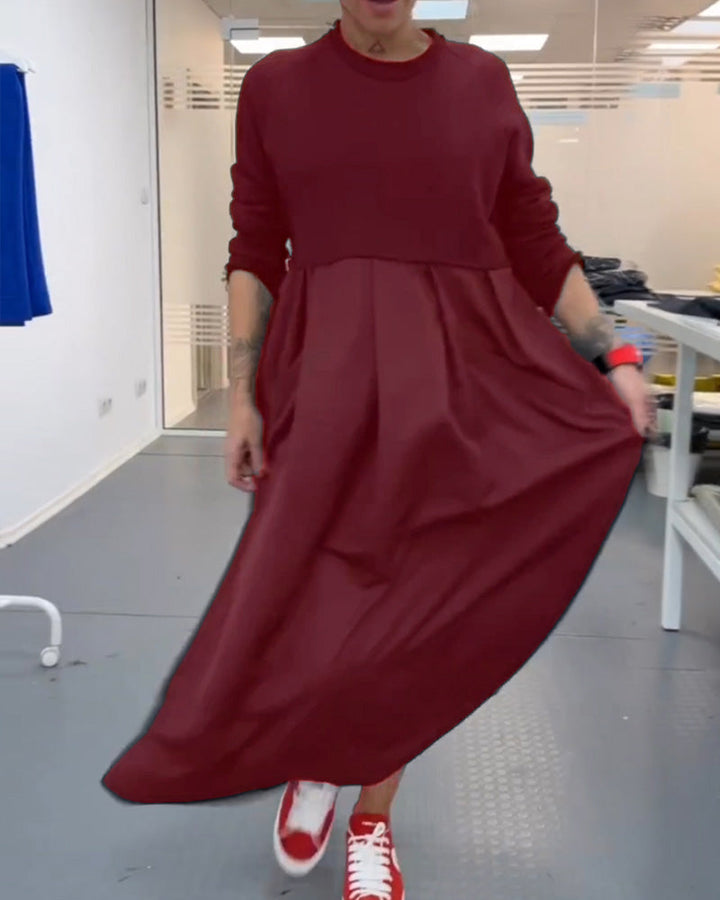 Daciana - Lässiges Langes Sommerkleid