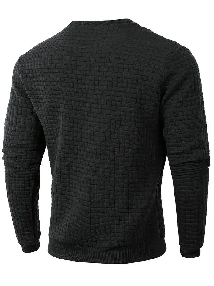 Andreas – Bohemian Plaid Langarm Pullover