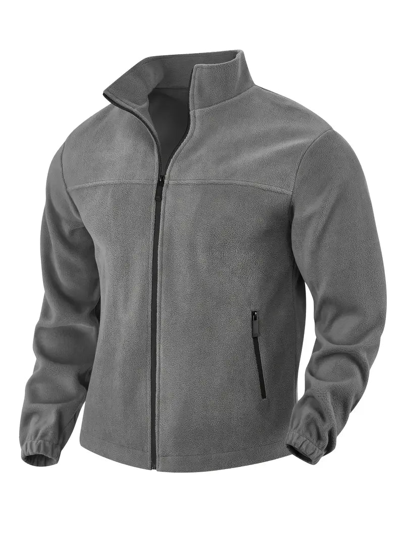 Barron – Lässige Fleece Jacke Mit Reißverschluss Und Tasche