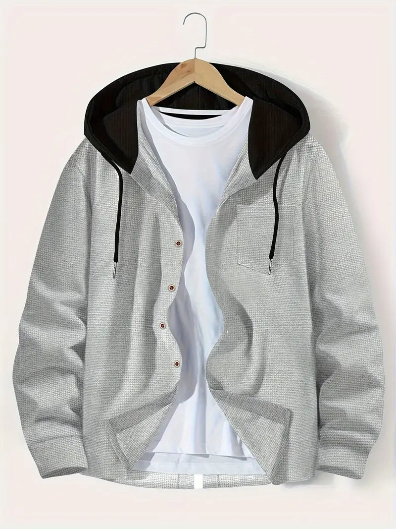 Nicolas - Lässige Jacke Mit Langen Ärmeln