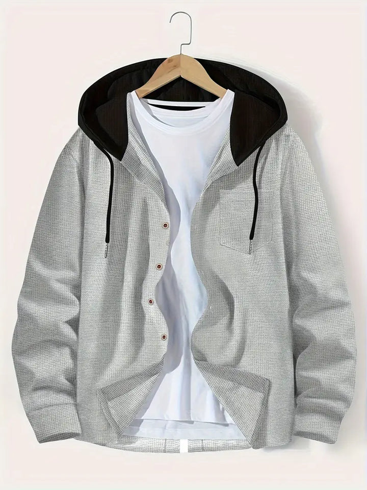 Nicolas - Lässige Jacke Mit Langen Ärmeln