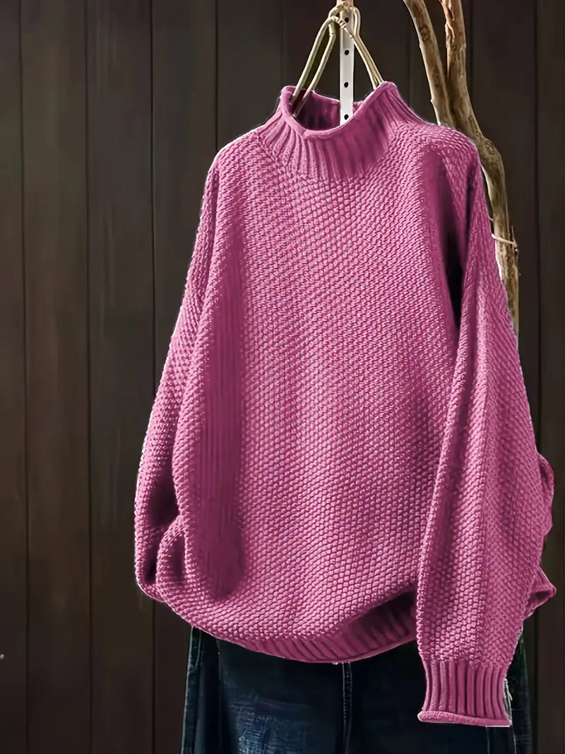 Pippa – Lässiger Winterpulli Mit Langen Ärmeln