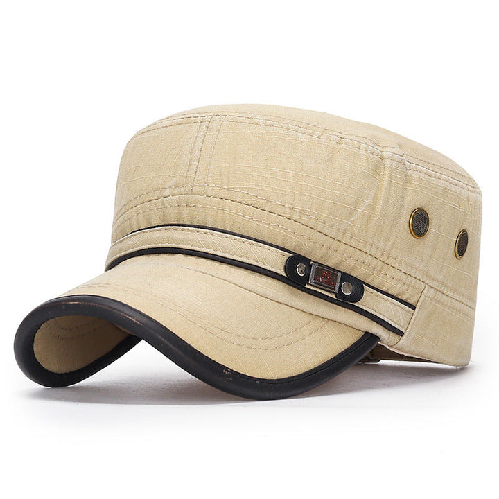 Goggins – Flache Baumwoll Kappe Im Vintage Stil