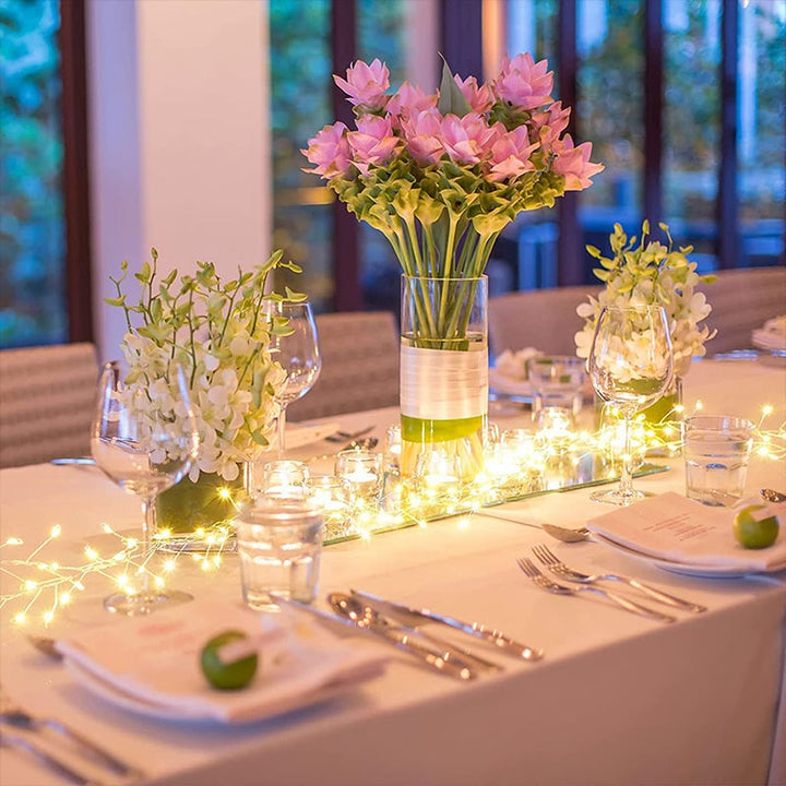 TwinkleWire – Feuerwerkslichterkette Aus Kupferdraht Mit Fernbedienung