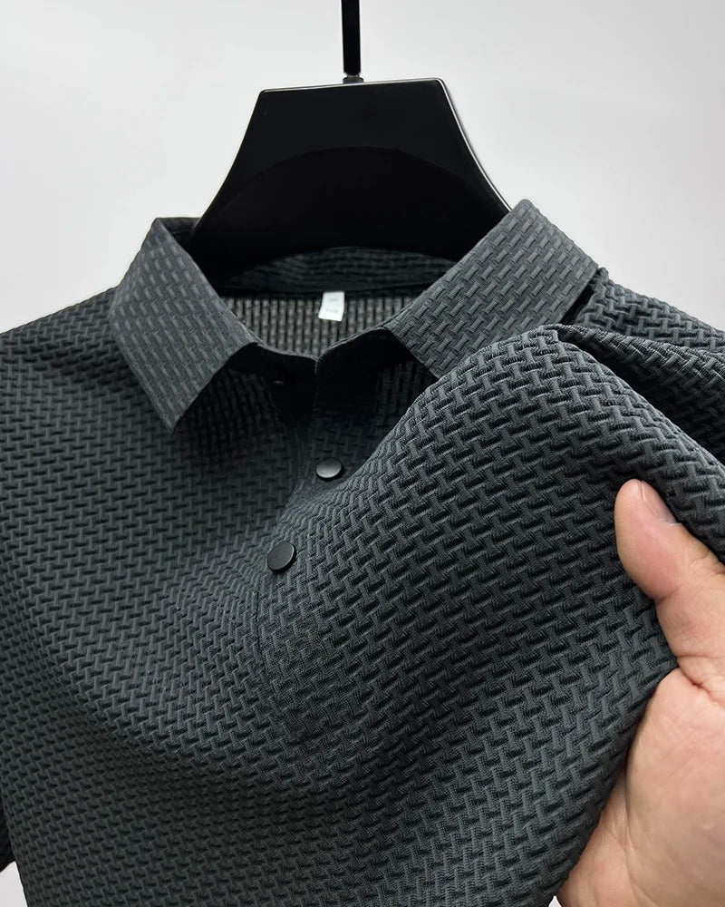 Prestigio – Kurzärmliges  Elastisches Polohemd