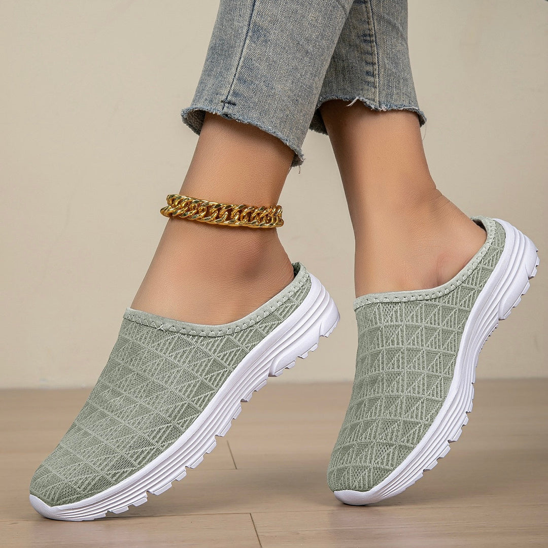 Brunilda - Atmungsaktive Flache Pantoffel