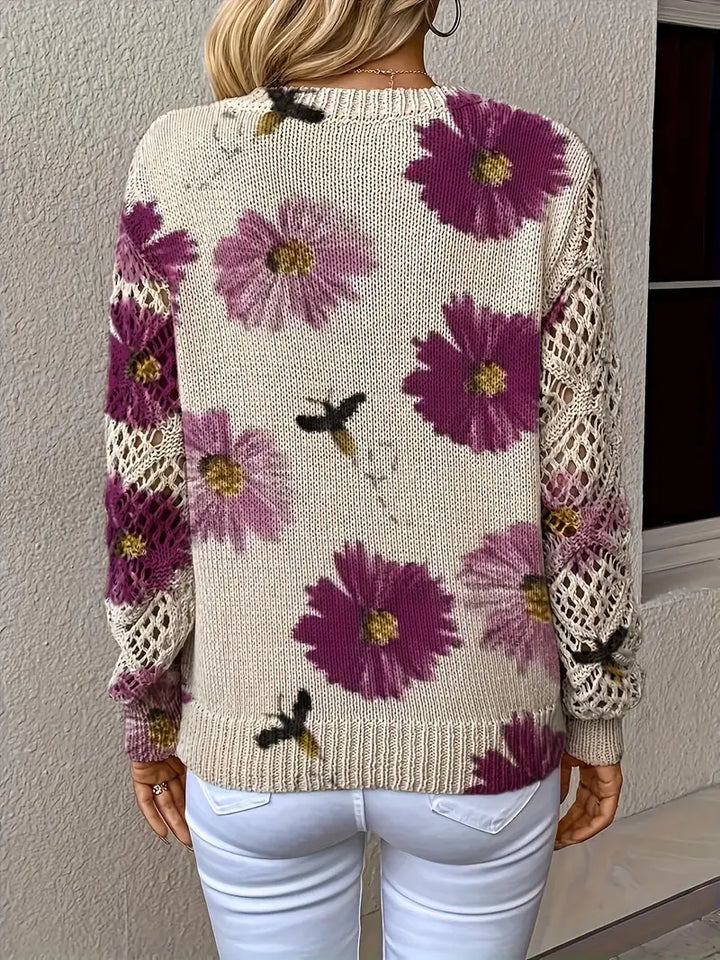 Tatyana - Stilvolle Strickjacke Mit V-Ausschnitt