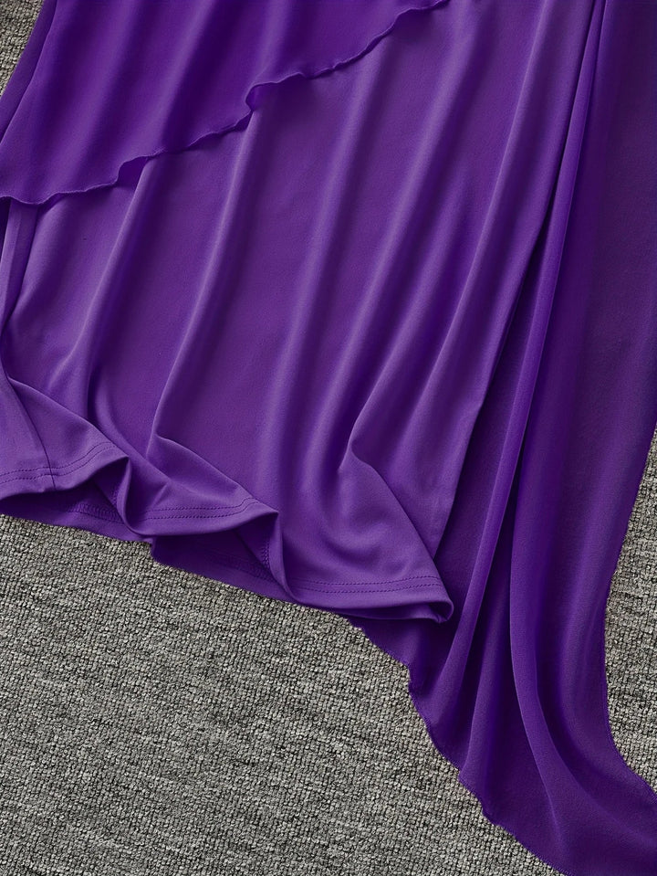 Maren – Elegantes Midi Kleid Mit Ärmellos