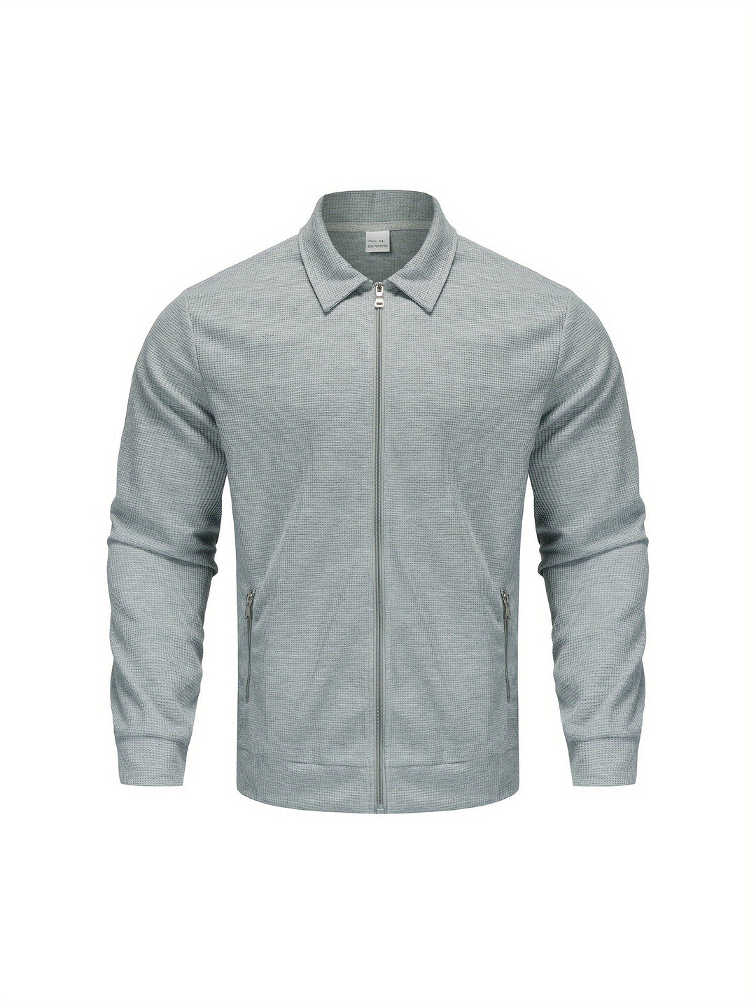 Marvin – Lässige Polyester Jacke Mit Reißverschluss