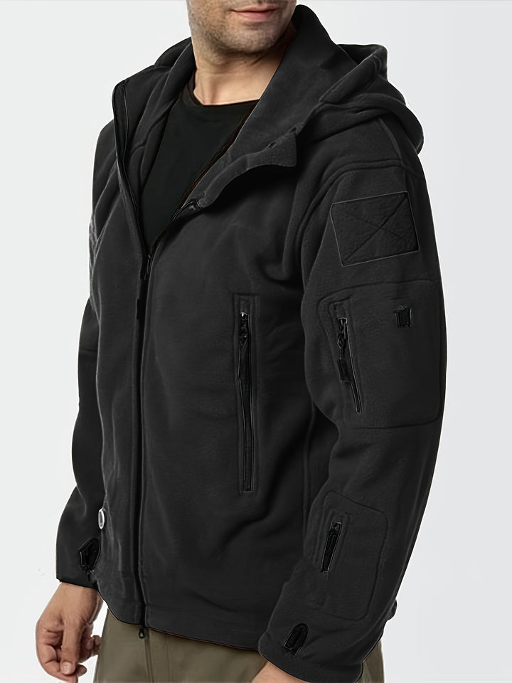Rosendo – Langärmeliger Kapuzenpullover mit Taschen
