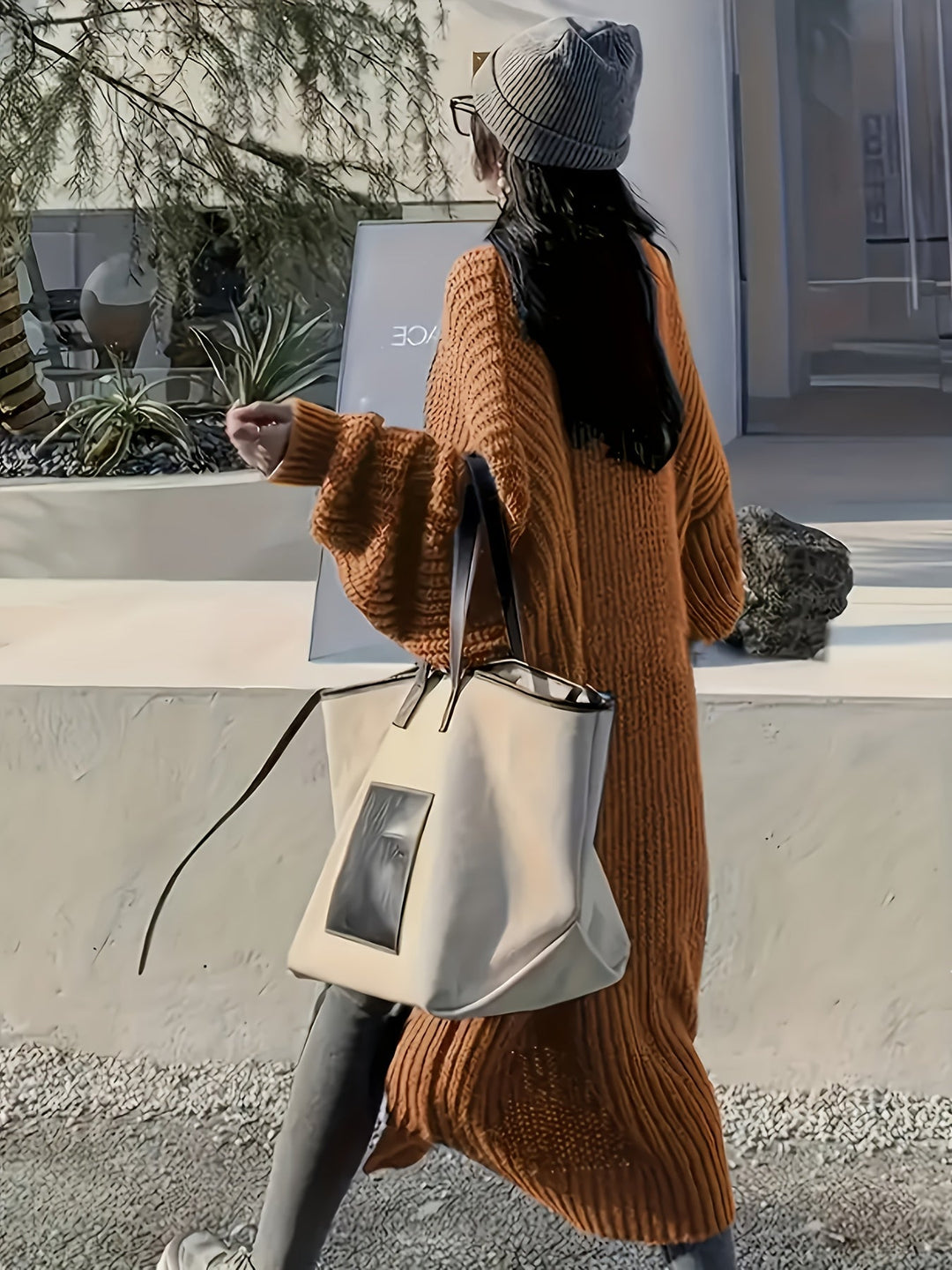 Franziska - Langärmelige Strickjacke