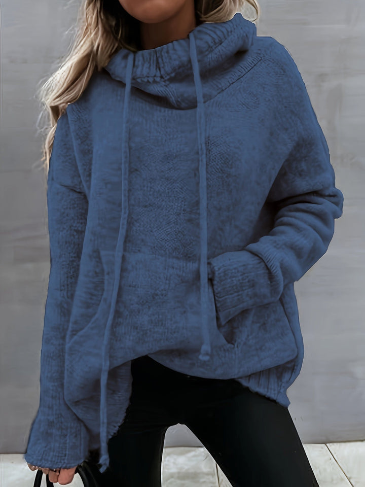 Zelina – Langarmpullover Mit Tasche