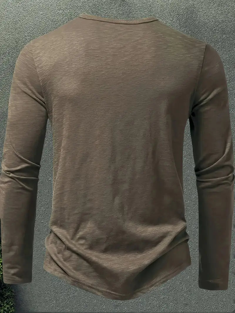 Zekeriya – Langarmhemd mit Knöpfen