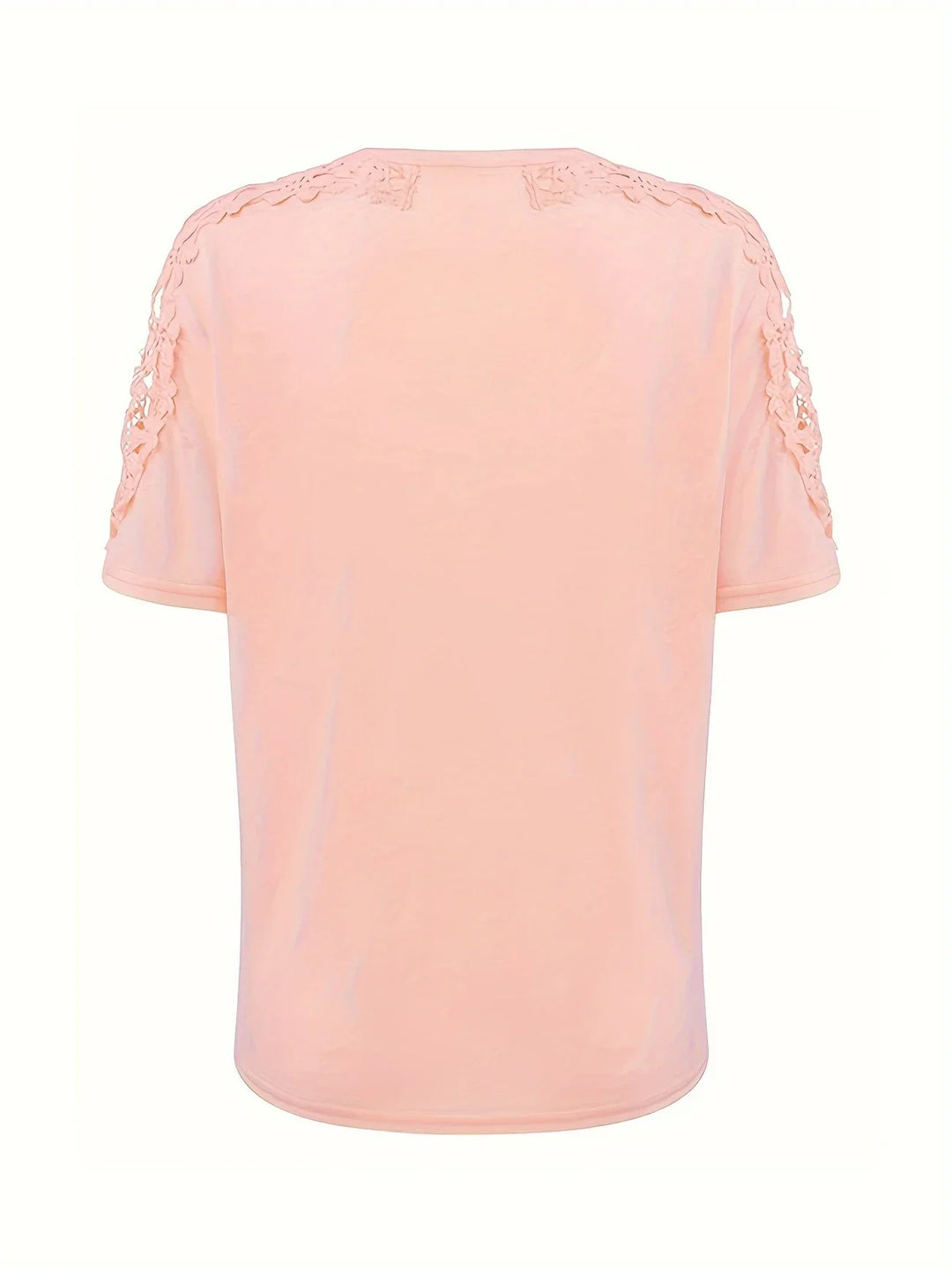 Ancuta – Elegantes Sommer Kurzarm T Hemd Mit Spitze