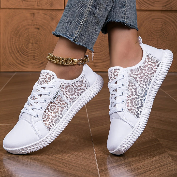 Mireya – Eleganter Leichter Turnschuh Aus Spitze