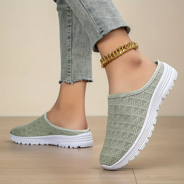 Brunilda - Atmungsaktive Flache Pantoffel