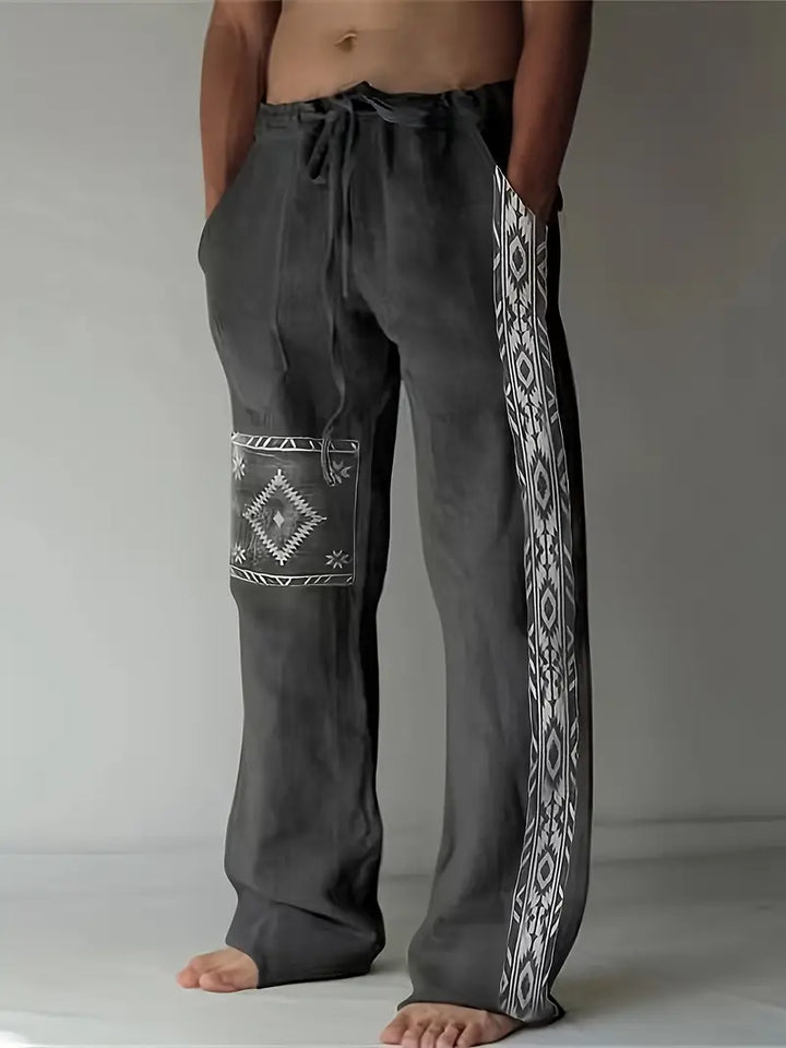 Daniil – Hose Im Ethnischen Stil Mit Taschen