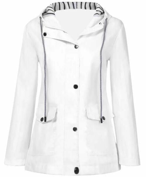Ilektra – Elegante Langärmelig Wasserdicht KapuzenPullover