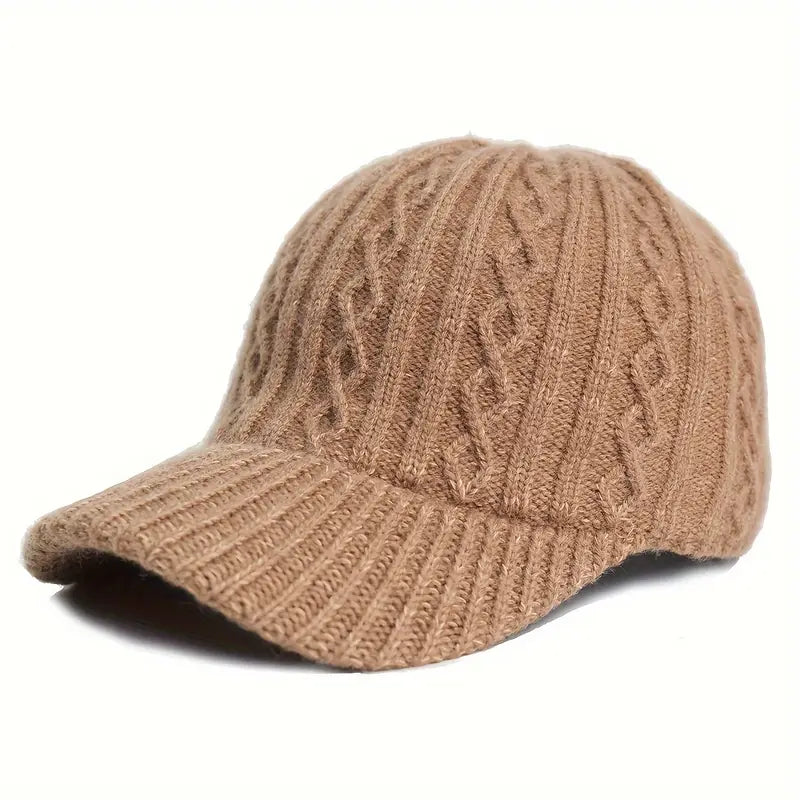 StitchRidge – Gestrickte Baseball Mütze
