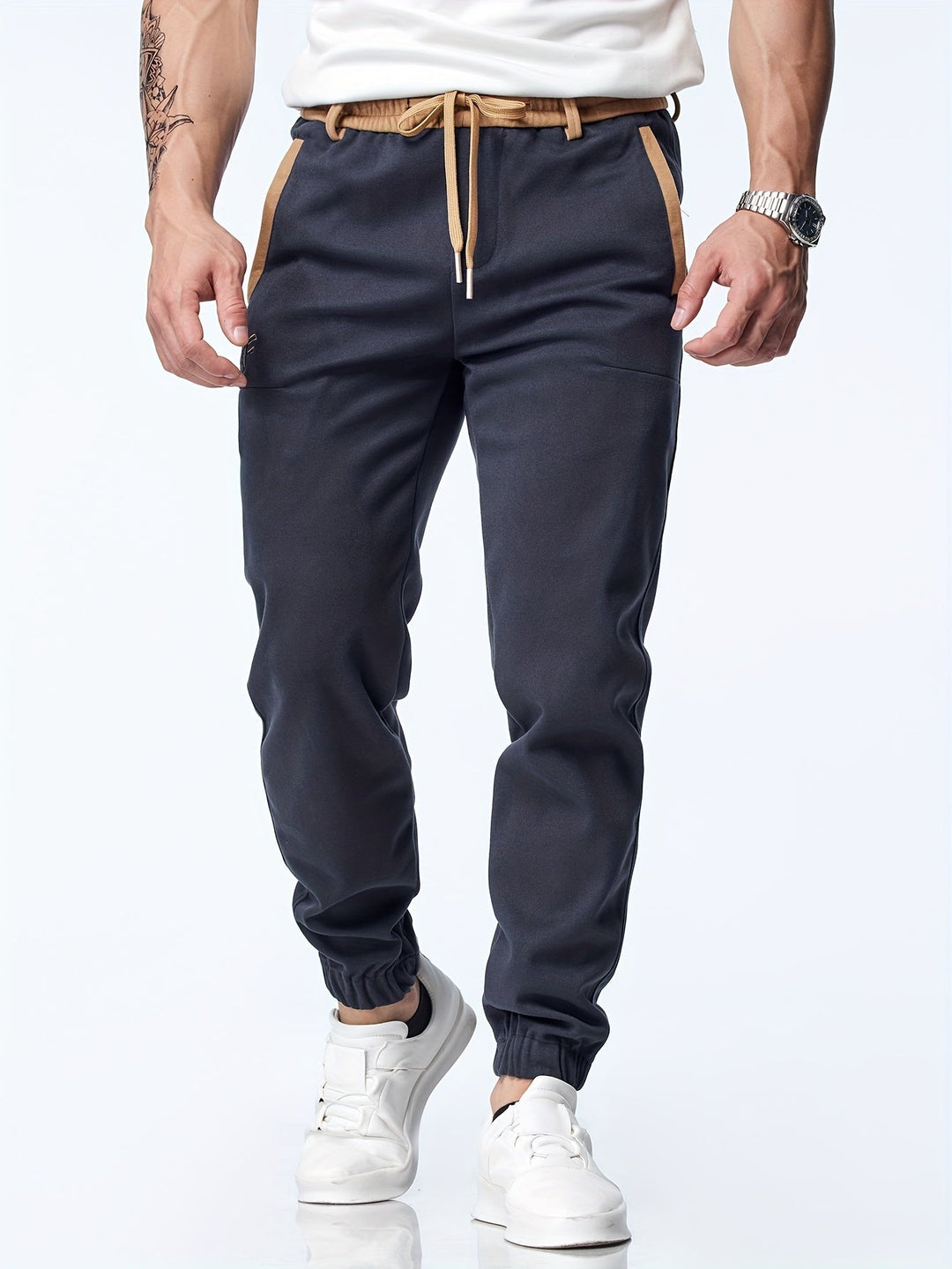 Timothy – Lässige Knöchelhose Mit Elastischem Bund