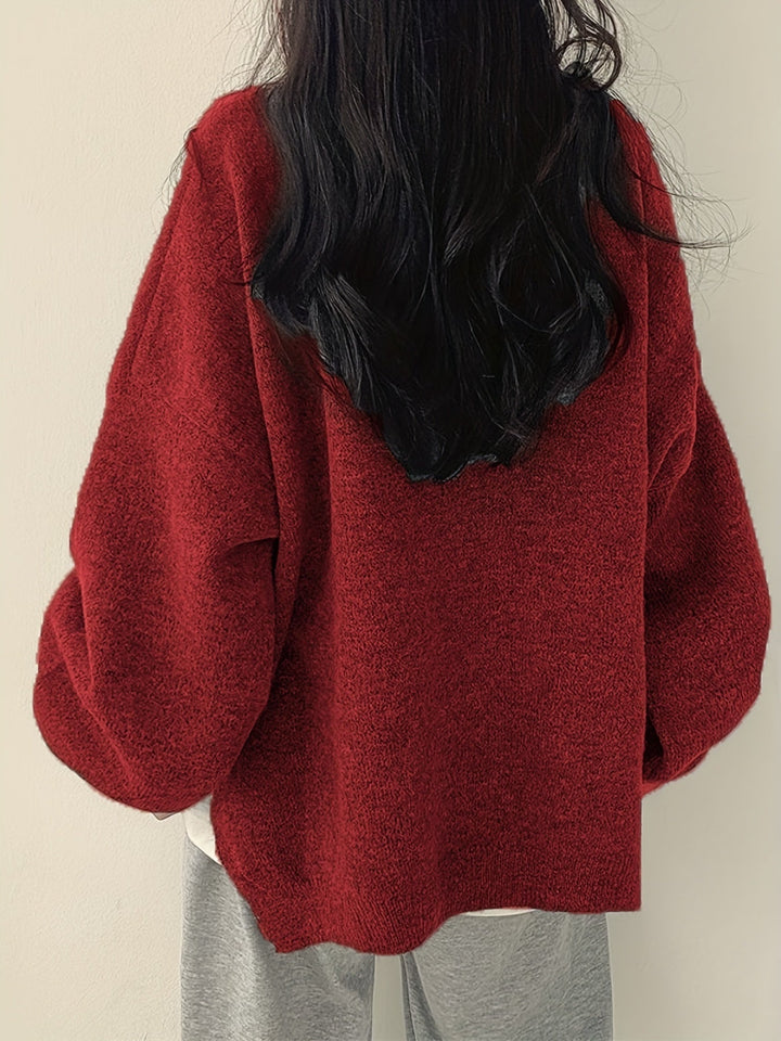 Pearline – Pullover Mit Rundhalsausschnitt Und Langen Ärmeln